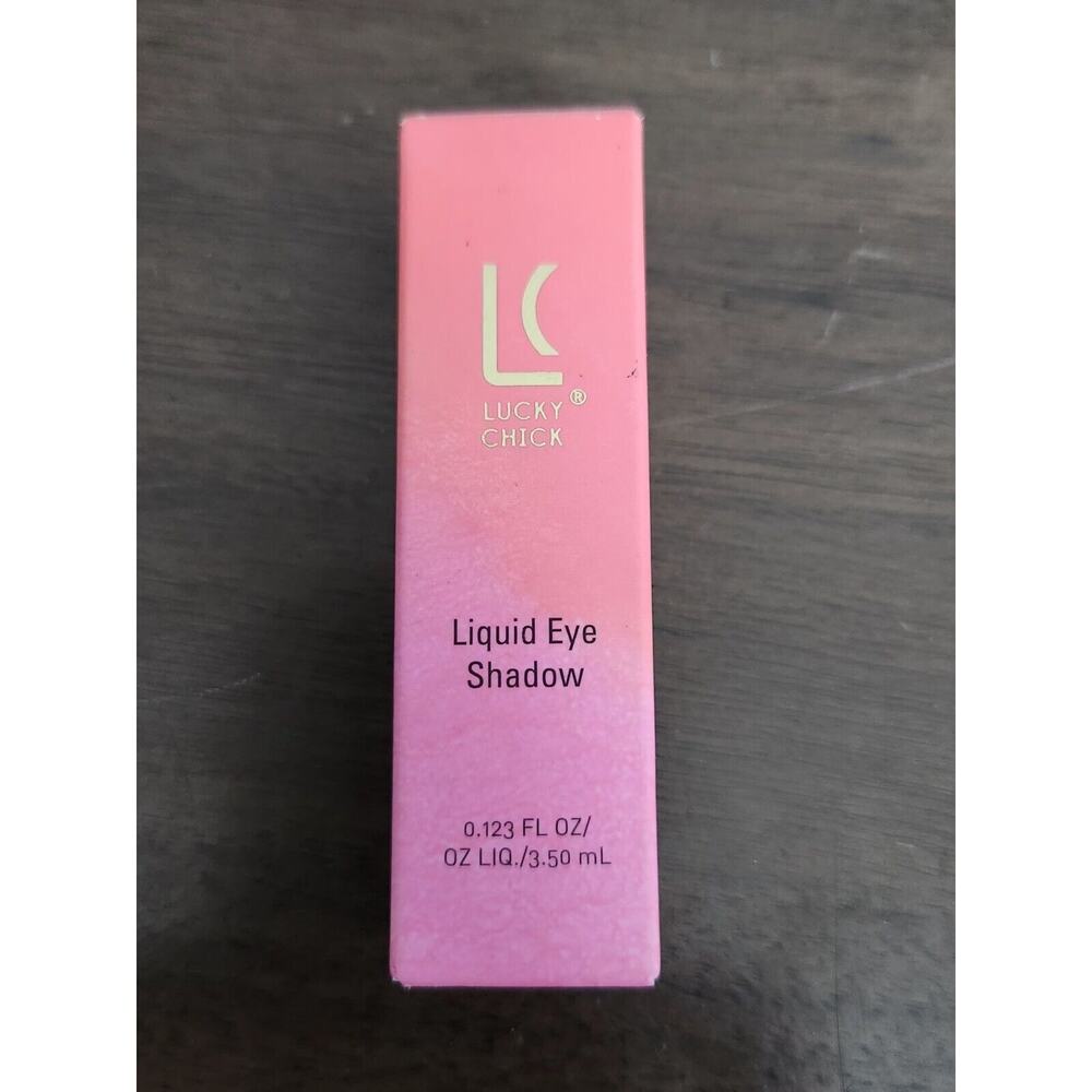 LUCKY CHICK Liquid Eyeshadow in Rose Quartz 3.5 ml, Full Size new